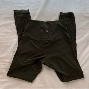 Lululemon Align leggings in olive green